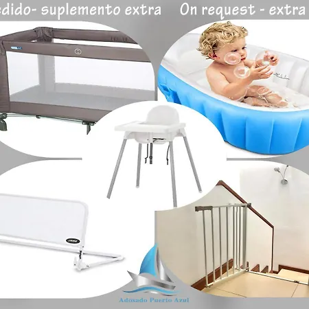 아파트 Adosado Puerto Azul 푸에르토카레로